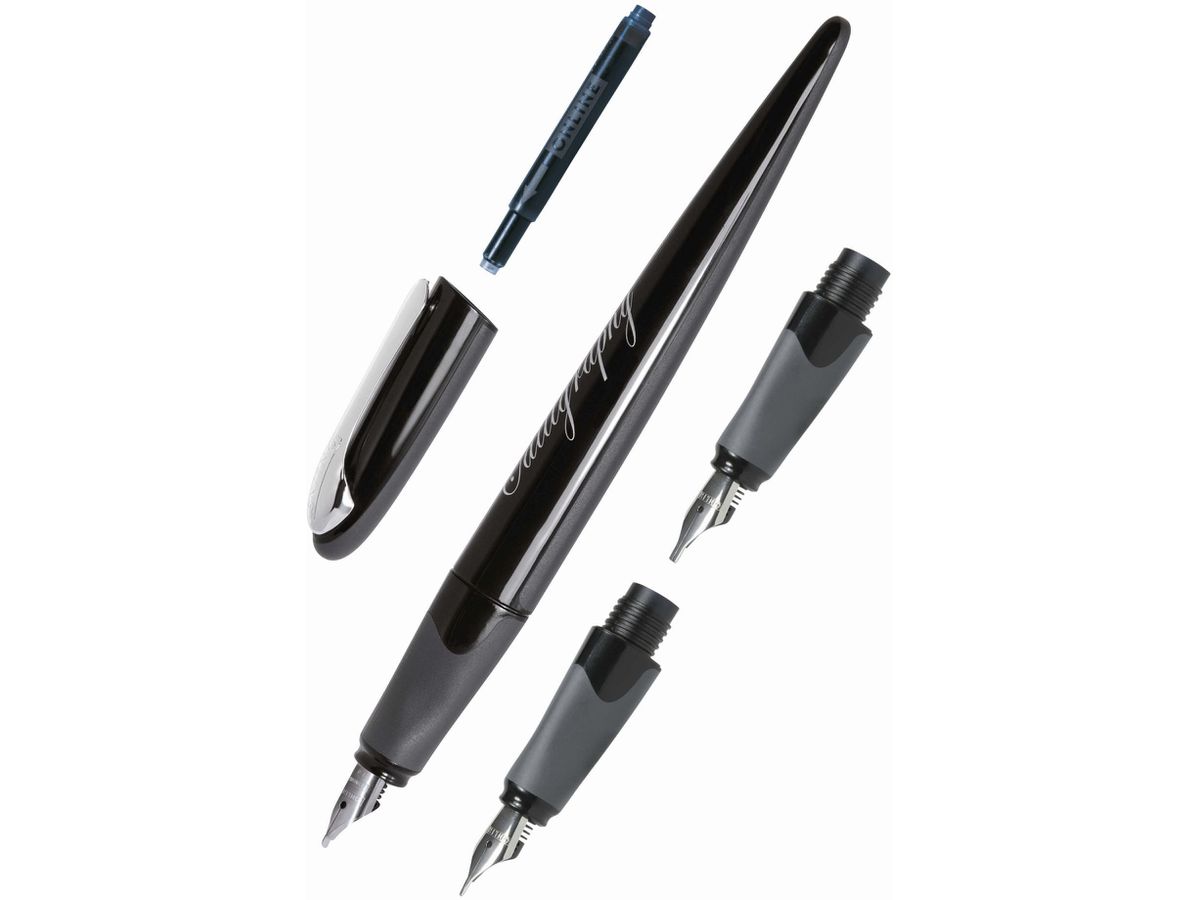 ONLINE Füllhalter Set Air 10010 Black (4014421100108)