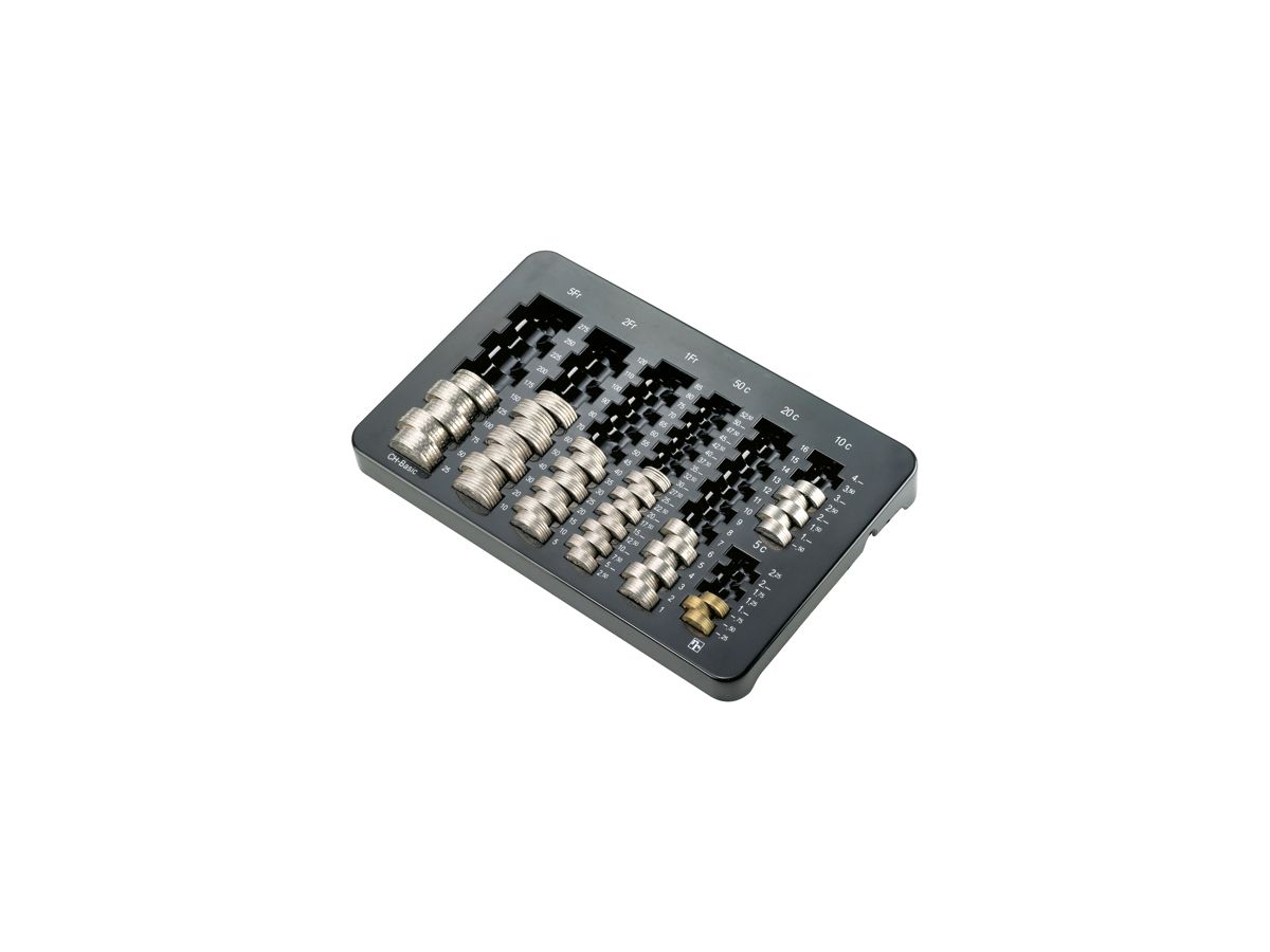 RIEFFEL SWITZERLAND Inserto soldi CH-BASIC per CHF 276x179x30mm (7640115311306)