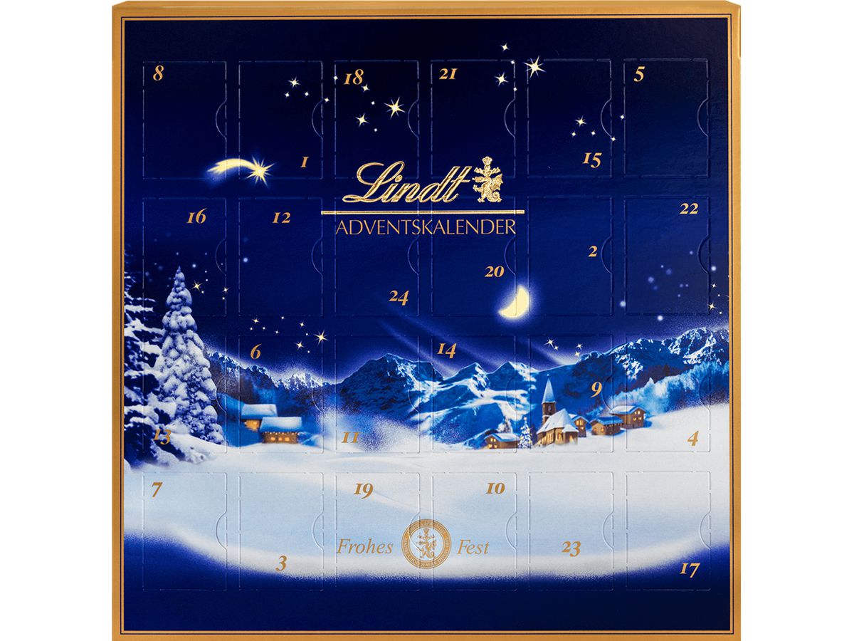 LINDT Calendrier de l'Avent 670297 Magie d'hiver 115g (4000539702907)