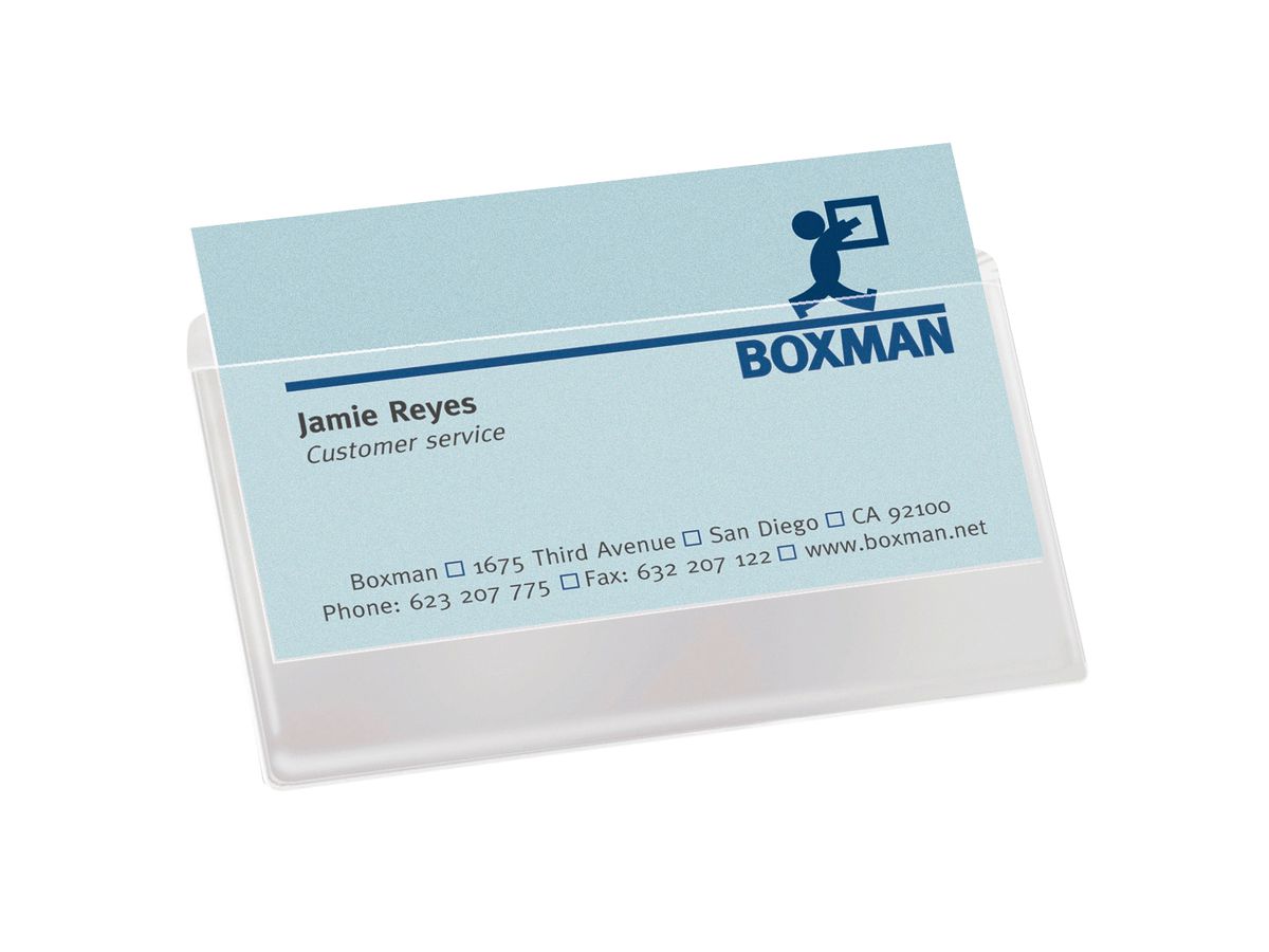 3L Visitenkartentaschen 105×60mm 10116 selbstklebend 10 Stück (5701193013772)