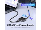 UGREEN Switch 2-in-1 Out 55452 1x USB-C+2xHDMI BB (6941876254521)