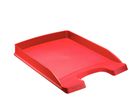 LEITZ Plus Briefkorb, flach A4 52370025 rot (4002432374830)