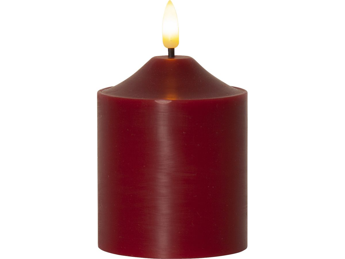 STAR TRADING Bougie LED Flamme 12cm 12.061-61 rouge (7391482062116)