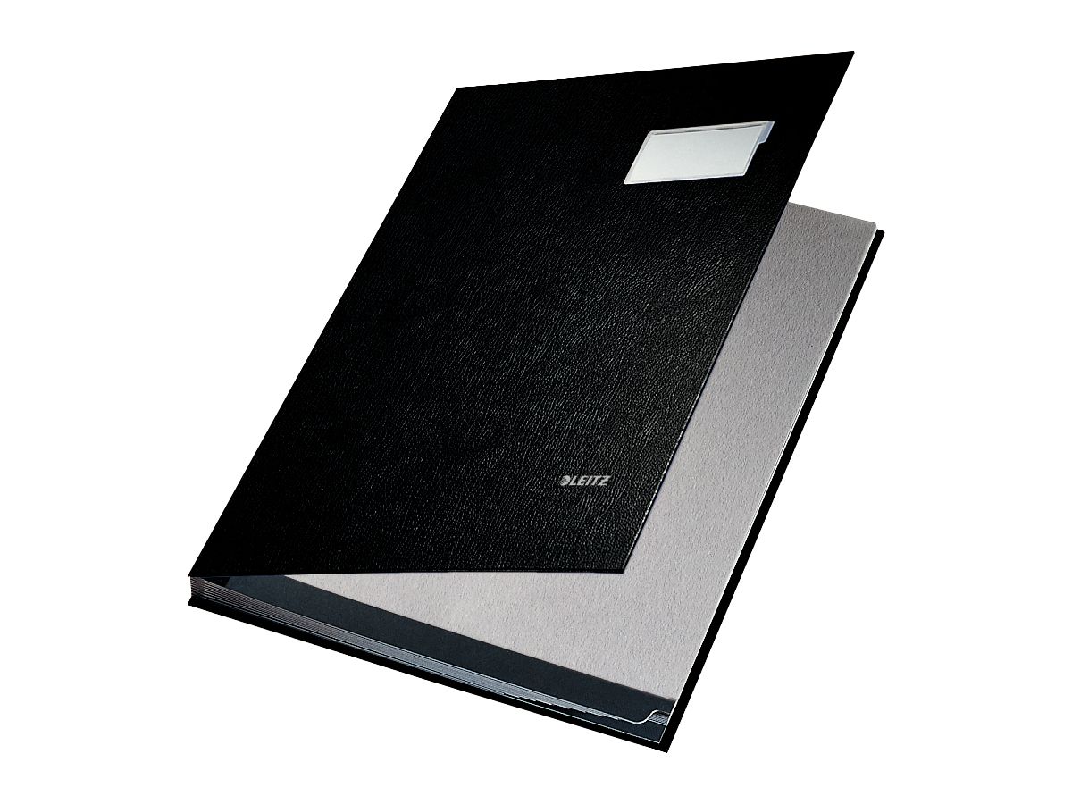 LEITZ Signataire A4 57010095 noir 10 compart. (4002432311491)