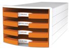 HAN Set tiroirs IMPULS A4/C4 14.75 orange 4 tiroirs (4012473101869)