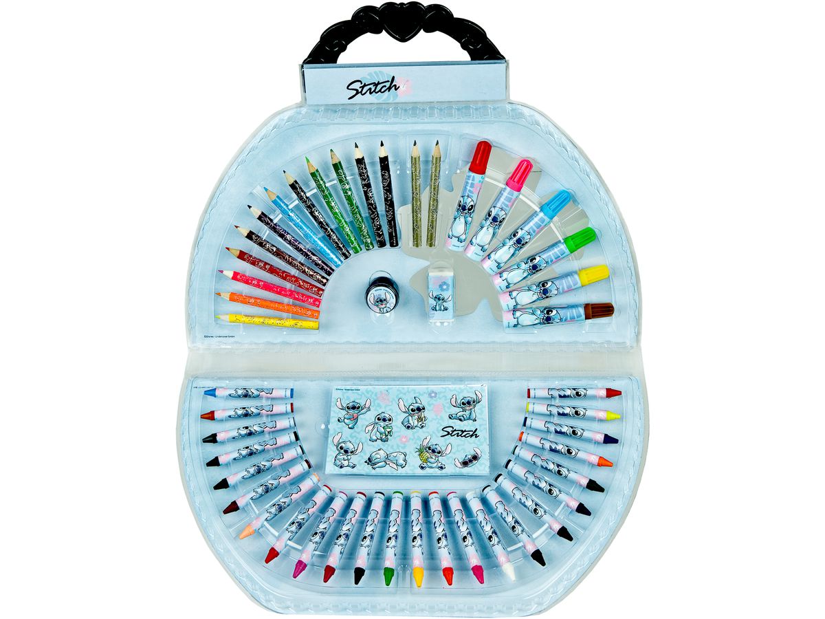 UNDERCOVER Malkoffer Stitch STLI4221 51-teilig (4043946318941)