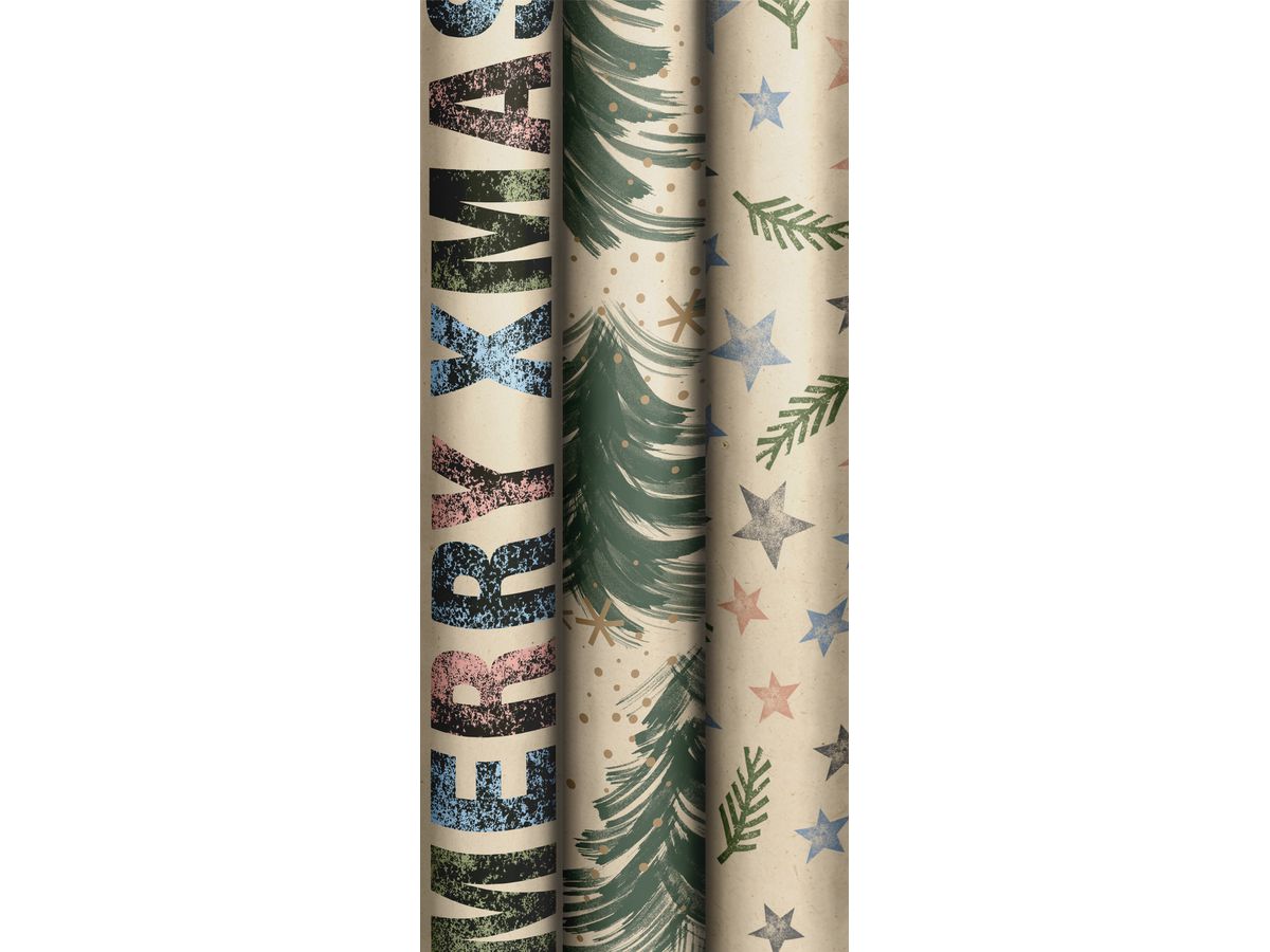 STEWO Geschenkpapier Lasting Yule 2528160299 Yule 70x200cm (7630050877494)