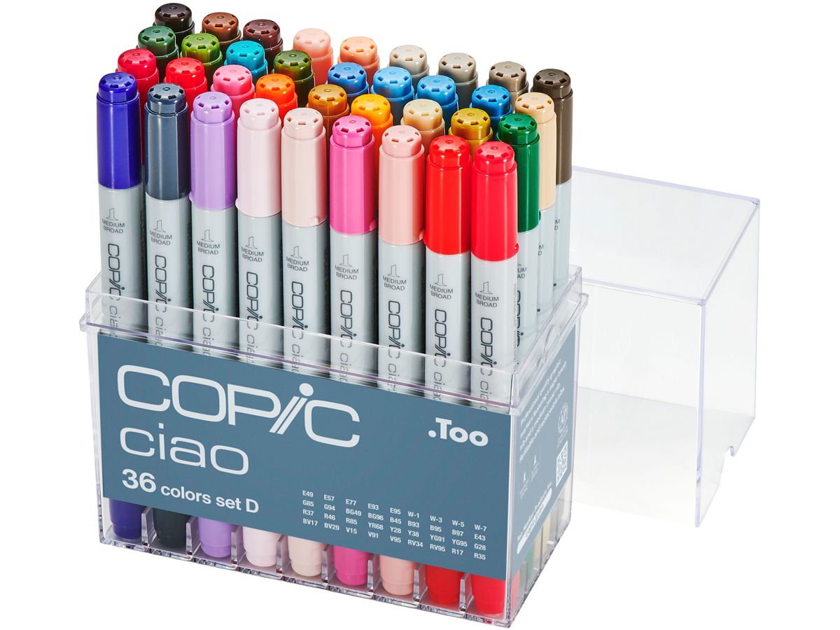 COPIC Marker Ciao 22075364 36er Set D (4511338063279)