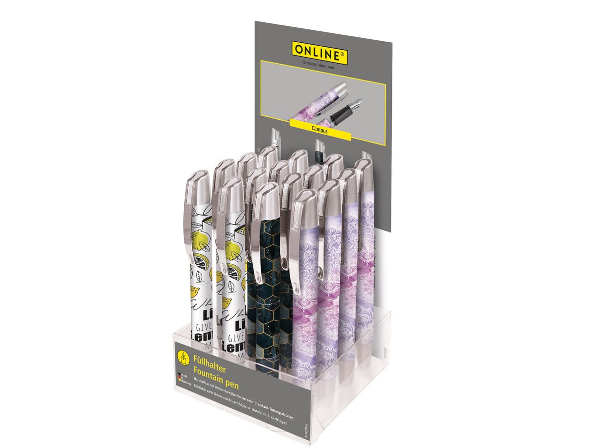 ONLINE Stylo plume Campus 61505/15 15 pcs. (4014421615053)