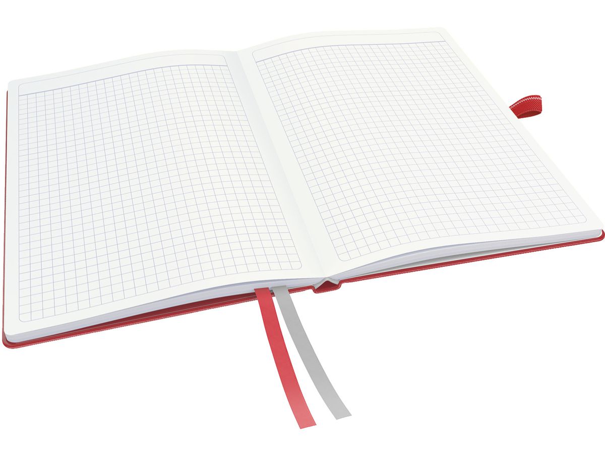 LEITZ Taccuino Complete A5 44770025 quadrettato rosso (4002432100910)