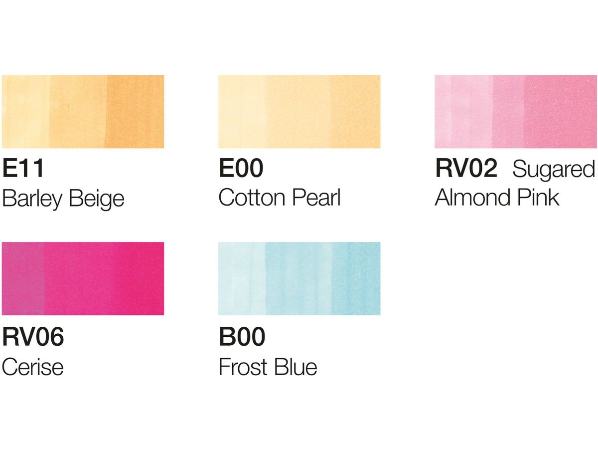 COPIC Marker Ciao 22075564 5+1 Set Manga 7 (4013695261508)