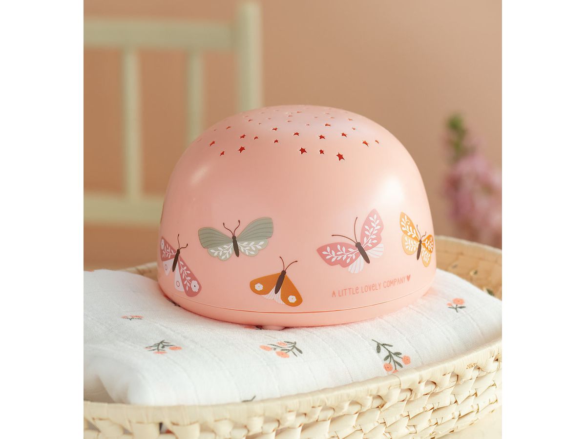 ALLC Nachtlicht Projektor PLBFMC12 Butterflies 14x9x14cm (8719715003061)