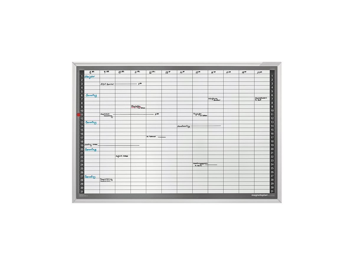 MAGNETOPLAN Monatsplaner CC 1249512S Deutsch 920x625mm (4013695013886)