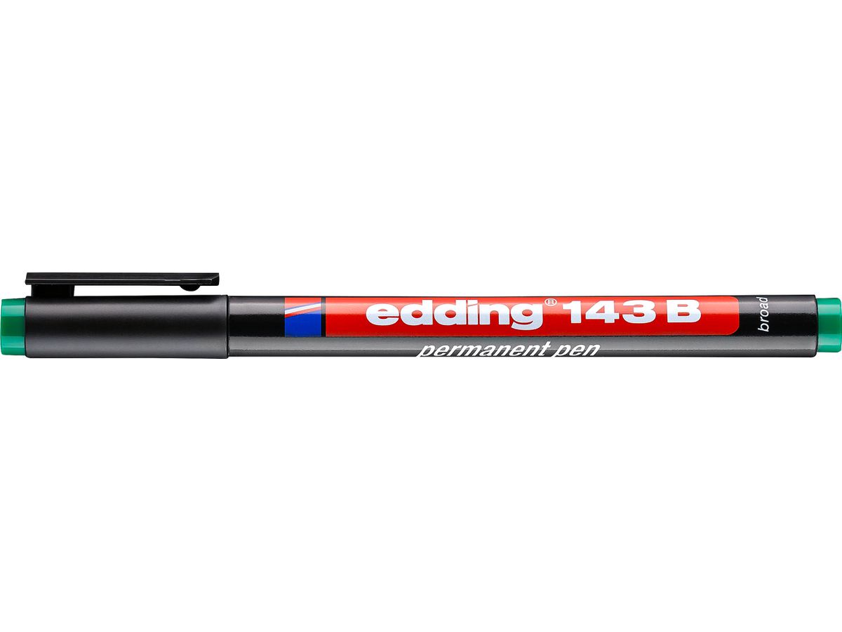 EDDING OHP-Marker permanent B 143-4 verde (4004764001392)