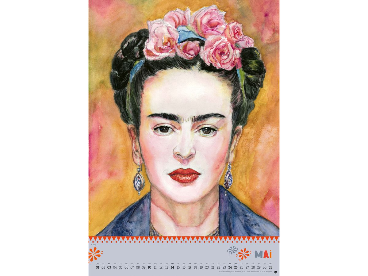 HEYE Calendrier 2026 23129+26 Frida 37x53.5cm (9783756411702)
