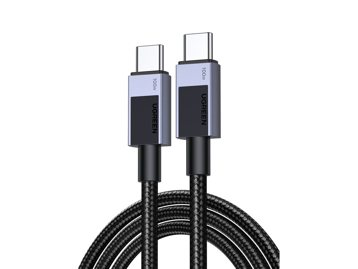 UGREEN Cable USB-C to USB-C, 100W 45065 PD,3m,Fast Charging,Grey (6941876240654)