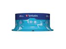VERBATIM CD-R Spindle 80MIN/700MB 43432 52x DataLife 25 Pcs (0023942434320)