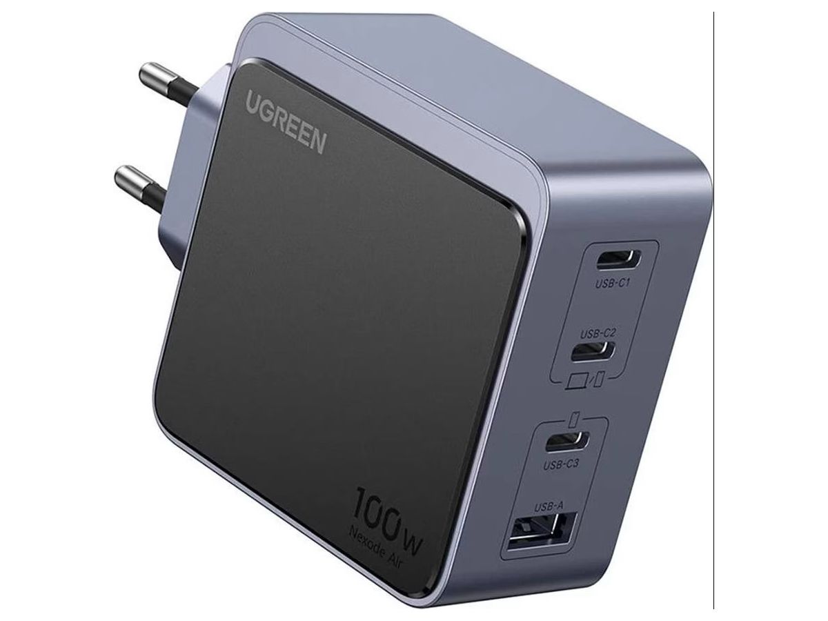 UGREEN USB-C Wallcharger Nexode S 35043 100W,4-Port,GaN,FastCharg. (6941876230433)