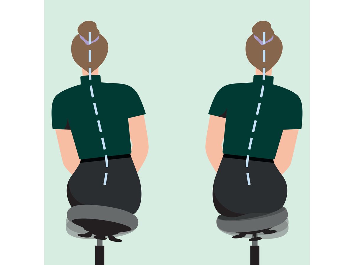 LEITZ Sitzhocker Ergo Active 6577-00-95 Mit Rollen, Balance, Schwarz (4002432136094)