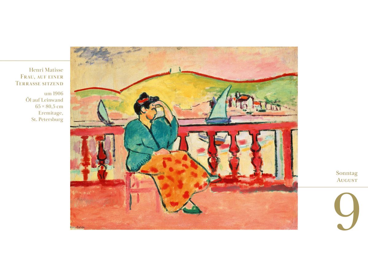 HARENBERG Agenda da tavolo 2026 3309805+26 Kunst 23x17cm (9783840036354)