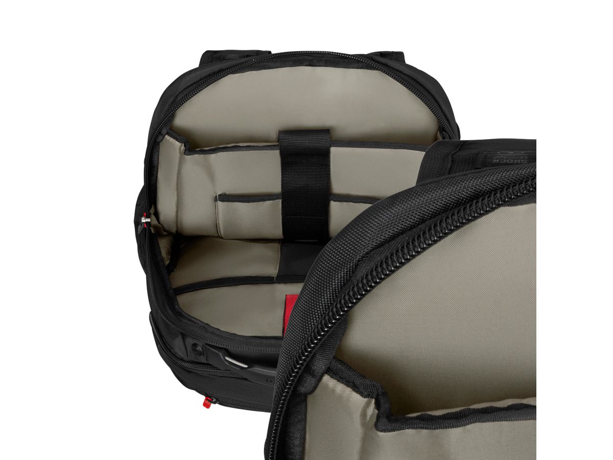 WENGER Laptop Backpack Cosmic Black 653187 17 inch with Tablet Pocket (7611160264213)