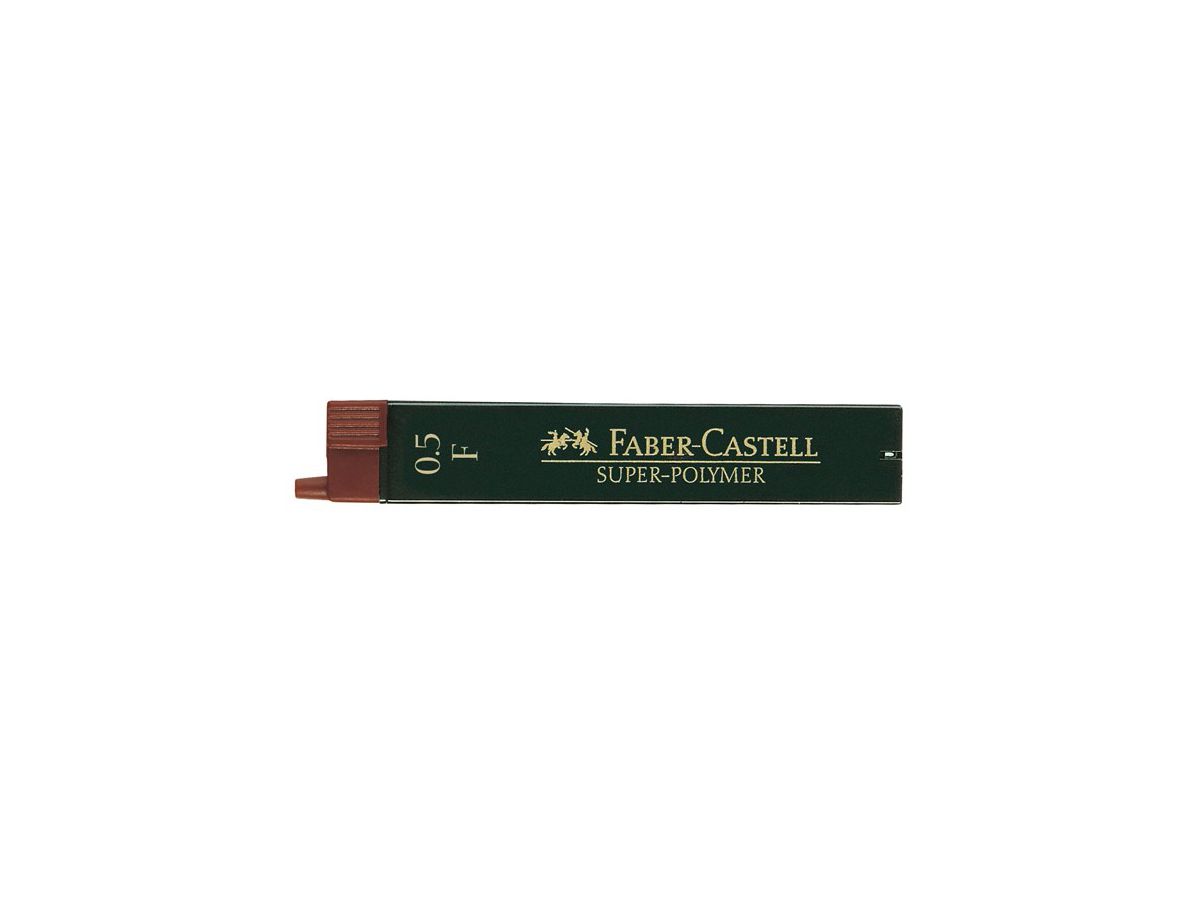 FABER-CASTELL Mines F 120510 0,5mm 12 pcs. (4005401205104)