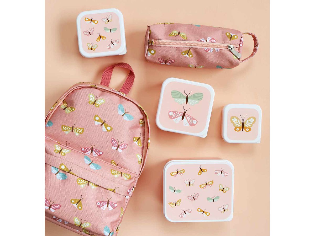 ALLC Lunch & Snackbox Set SBSEBU42 Butterflies (8719715001920)