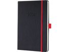 CONCEPTUM Calendrier semainier 2026 C2608 1S/2P noir/rouge 14.821.3cm (4004360773358)