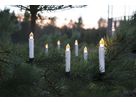 STAR TRADING LED Baumkerzen 13cm 12.003-50-1 weiss, Remote 10 Stück (7391482046123)