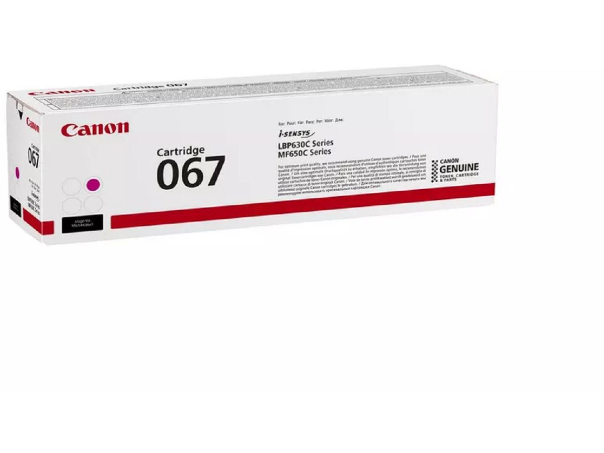 CANON Modulo di toner 067 magenta 5100C002 LBP631Cw/633Cdw 1250 pagine (4549292187502)