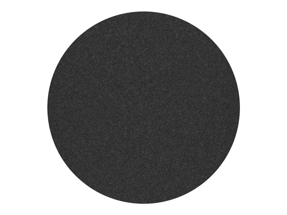 SUONO Elementi soffitto L 120x120cm 2214.L24.2600 ROUND, nero 2 pezzi (7640439764932)