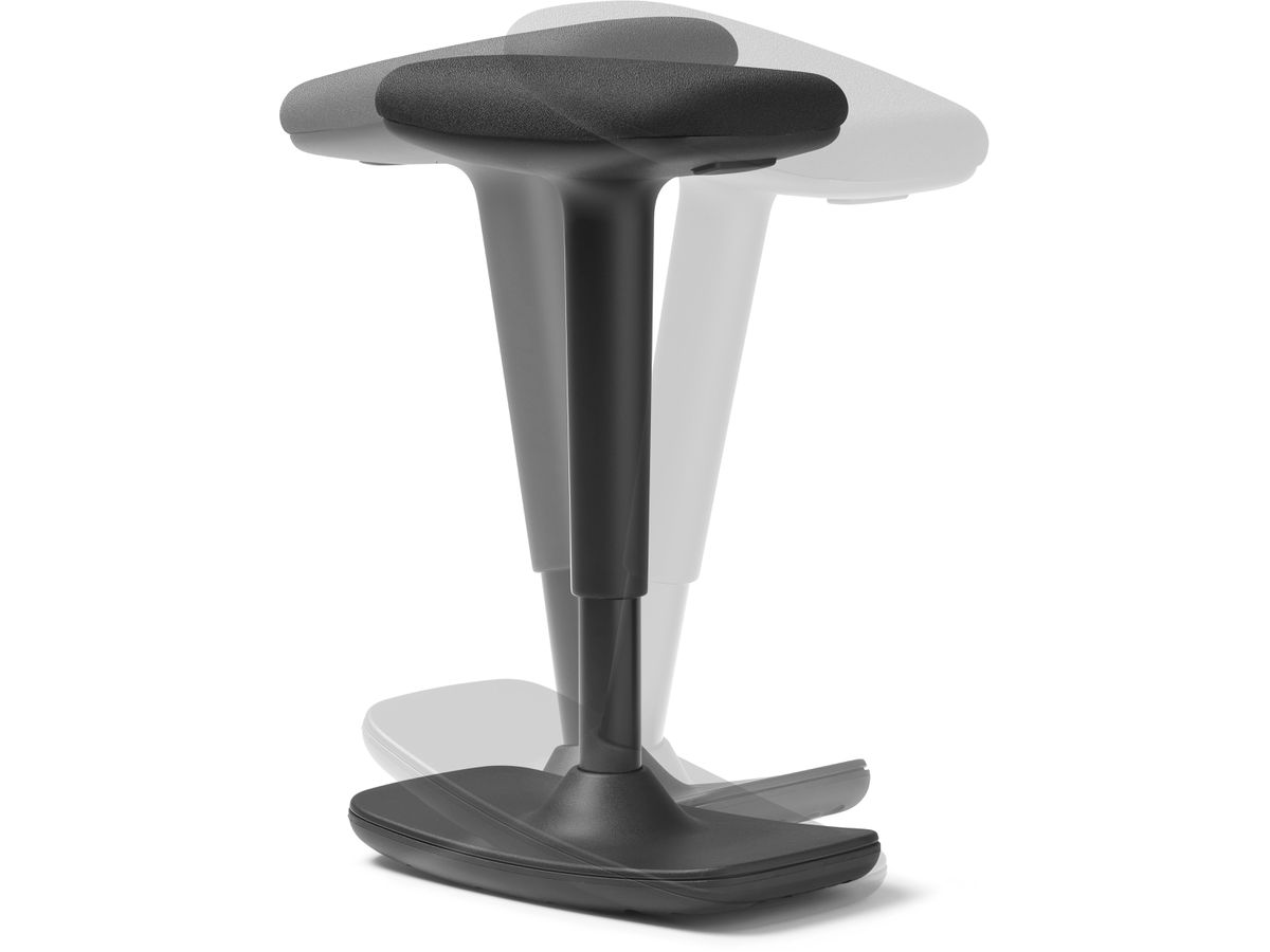 TRENDOFFICE Sgabello TO-SWIFT 9299_KGS nero (0762743313952)