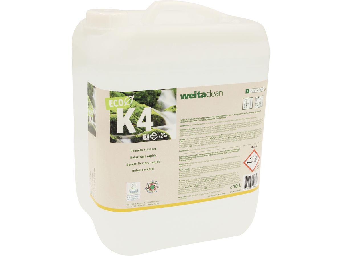 WEITACLEAN Schnellentkalker 10L 19523.14310 K4 ECO (7610588108826)