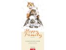 WEINGARTEN Calendario familiare 2026 3312171+26 Happy Family 22 x 48 cm (9783839902592)