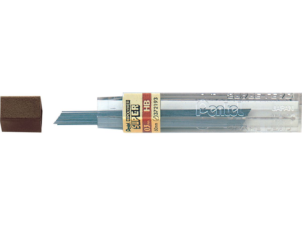 PENTEL Ersatzminen 0.3mm 300-HB 12 Stück (3474370300829)