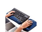 FELLOWES Repose-poignet Plushtouch 9287402 bleu, pour clavier (0043859718948)