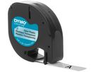 DYMO Nastro LetraTag 12mmx4m S0721530 black/trasparente (5411313122672)