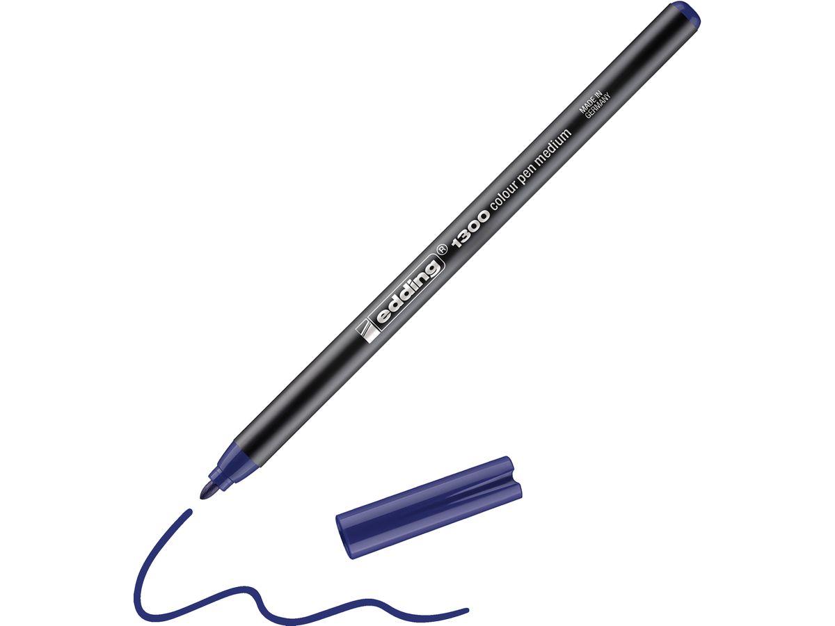 EDDING Fasermaler 1300 color pen 2mm 1300-3 blau (4004764288137)