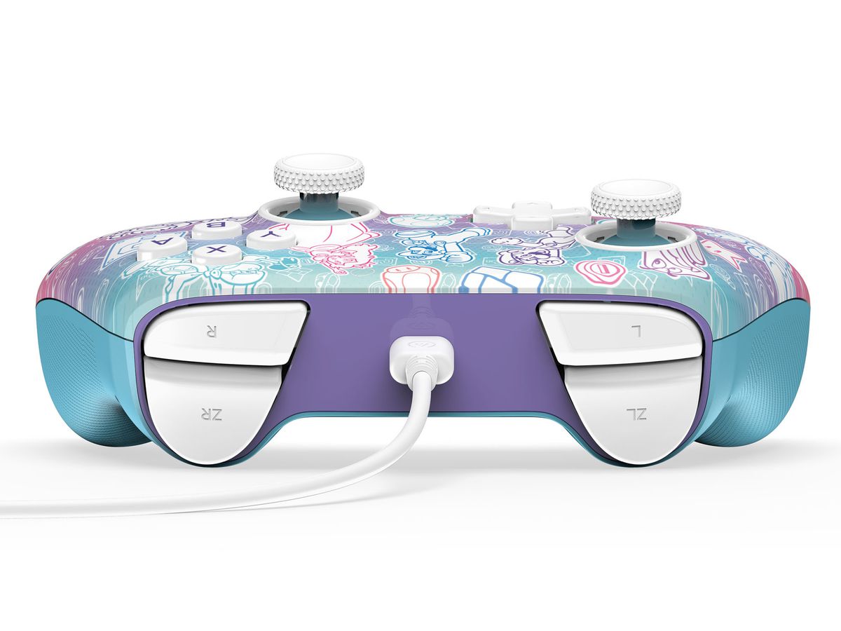 POWER A Advantage Wired Controller NSGP0526-01 NSW2, Mushroom Kingdom (0617885153310)