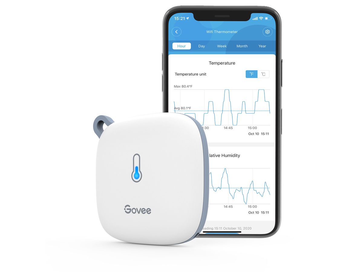GOVEE WiFi Thermometer Hygrometer H5179001 weiss (6974316990024)