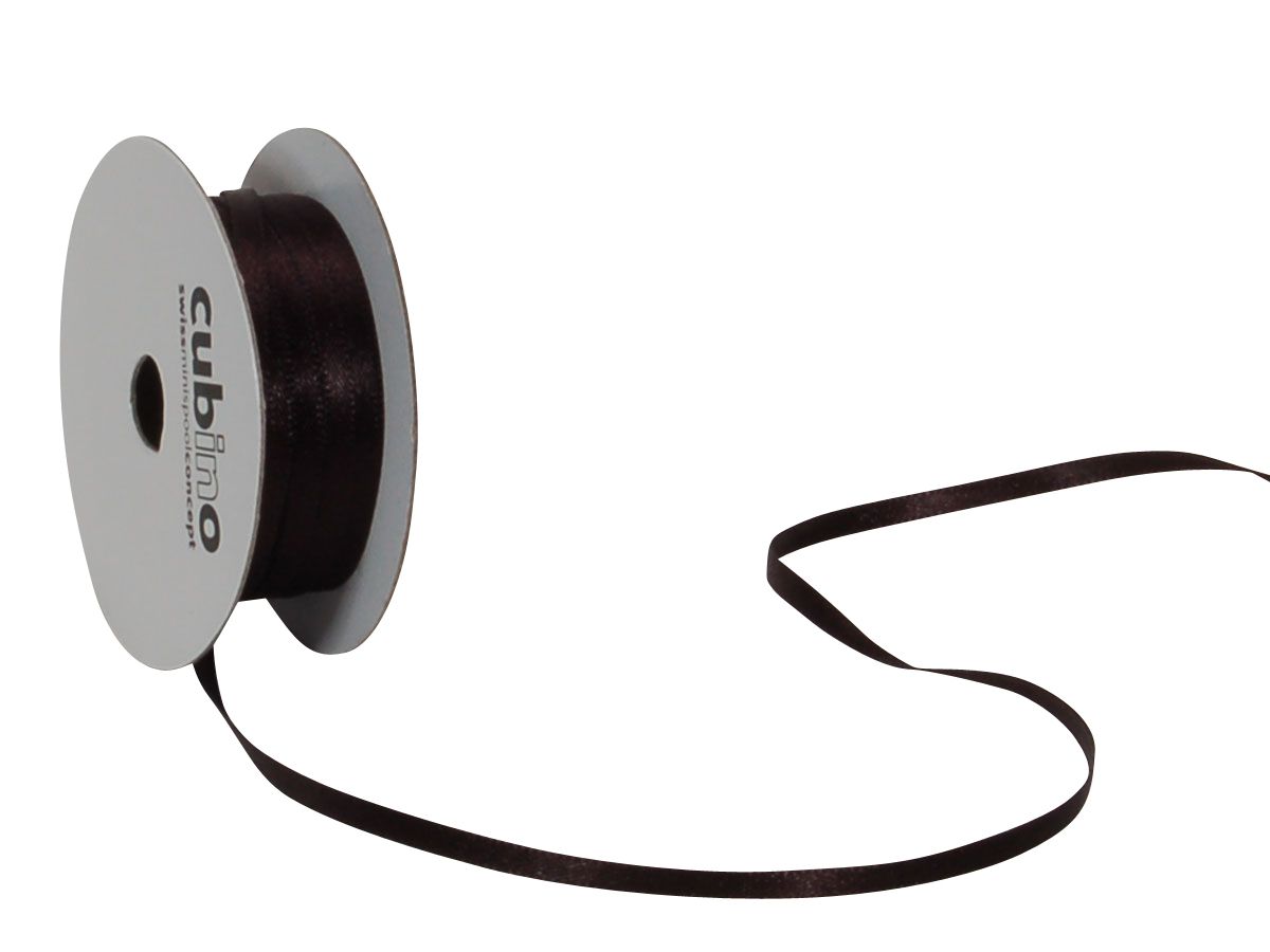 SPYK Satinband Cubino 2082.0353 3mmx8m schwarz (7611475156678)