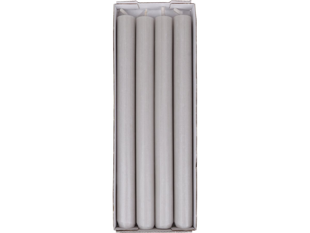 STEINHART Candela a bastoncino 250x22mm 2317163000 tortora 4 pezzi (4008542870989)