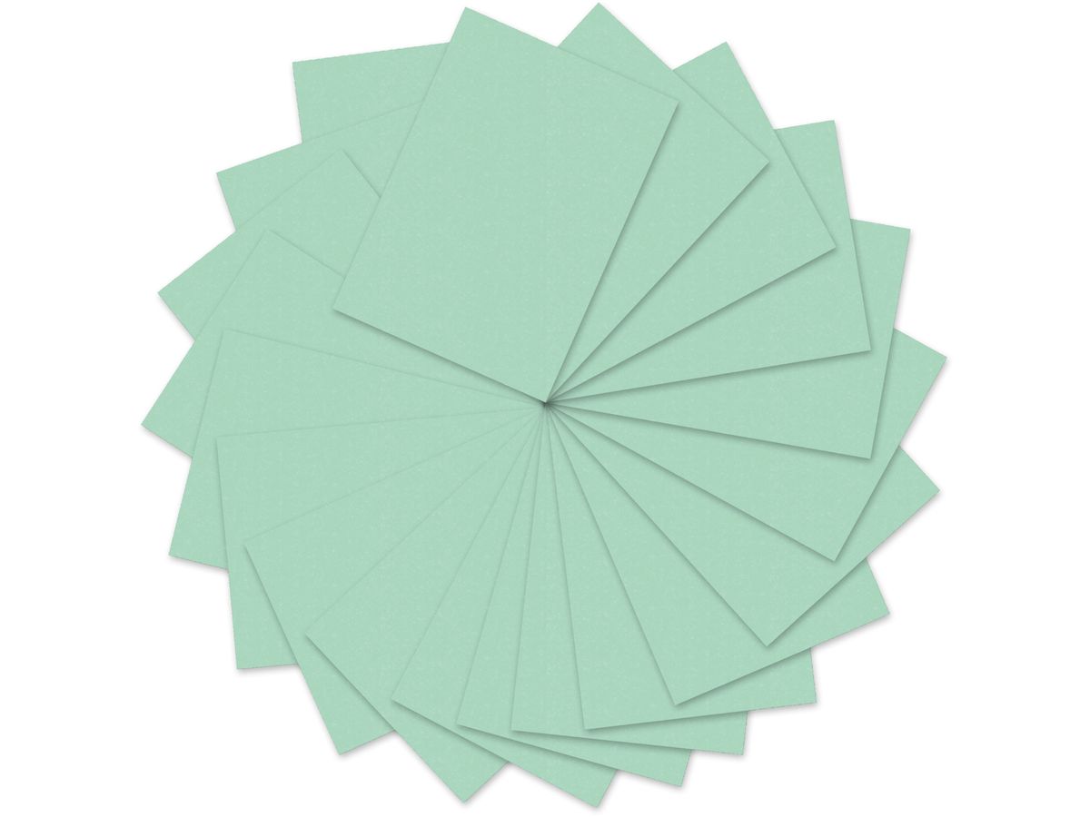 URSUS Tonzeichenpapier A4 2174657 130g, eukalyptus 100 Blatt (4008525253426)