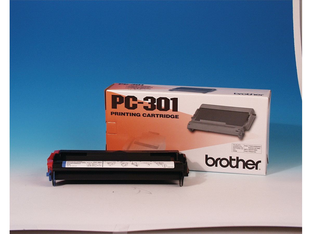 BROTHER Cassette et rouleau film PC-301 Fax-910 235 pages (4977766054409)