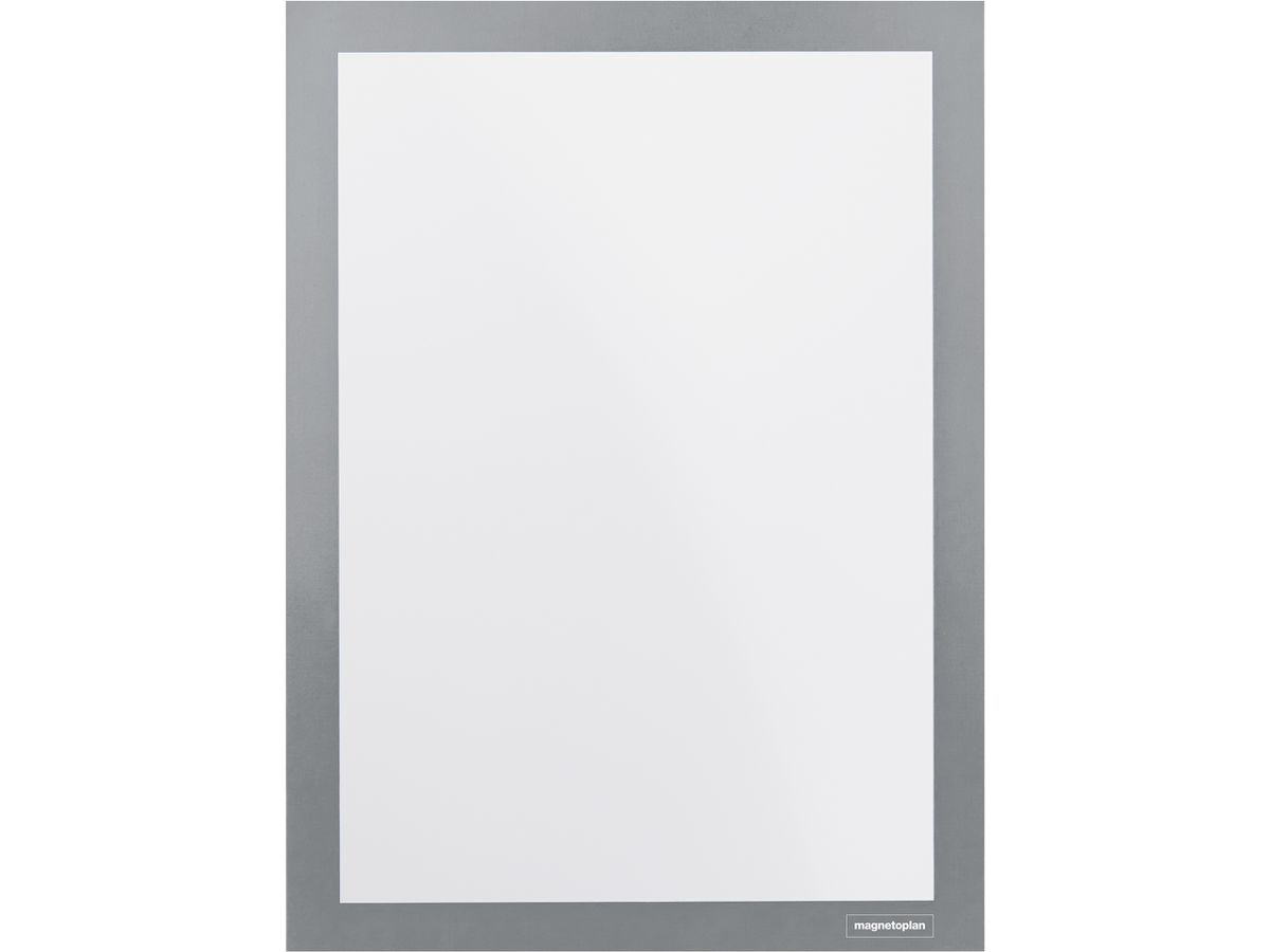 MAGNETOPLAN Magnetrahmen A4 1131901 selbstklebend, grau 2 Stk. (4013695064949)