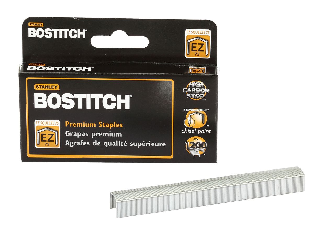 BOSTITCH Agrafes EZ Squeez STCR75XHC 1200 pezzi 75 fogli (0077914052753)