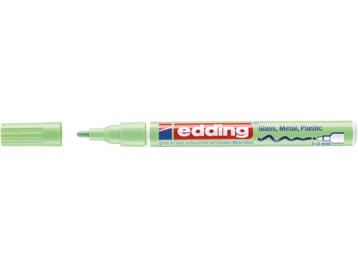 EDDING Paintmarker 751 CREA 1-2mm E-751-137 CR pastell vert (4057305017130)