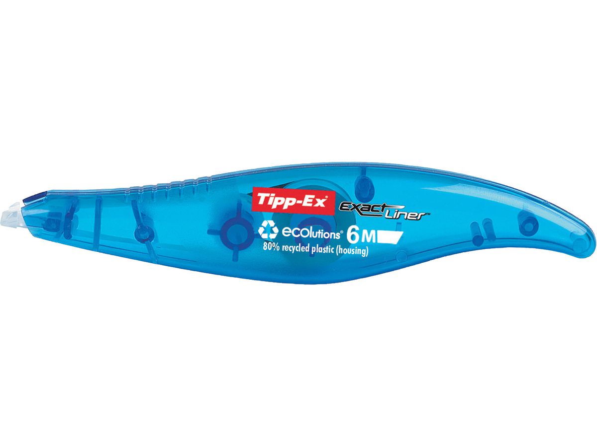 TIPP-EX Korrekturroller Exactliner 8104755 ECOlution 5mmx6m 10 Stück (3086126101385)