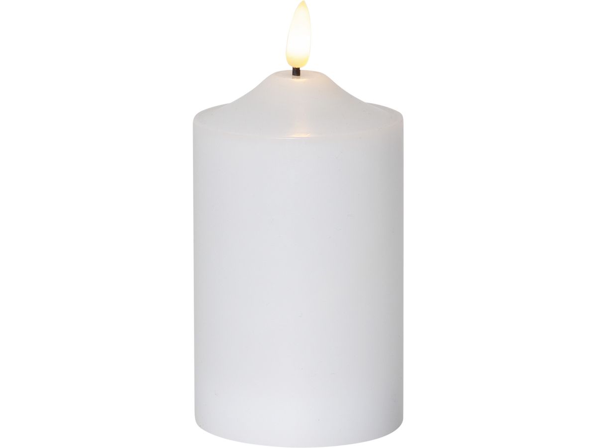 STAR TRADING Candela a LED Flamme 15cm 12.064-08 bianco (7391482041210)