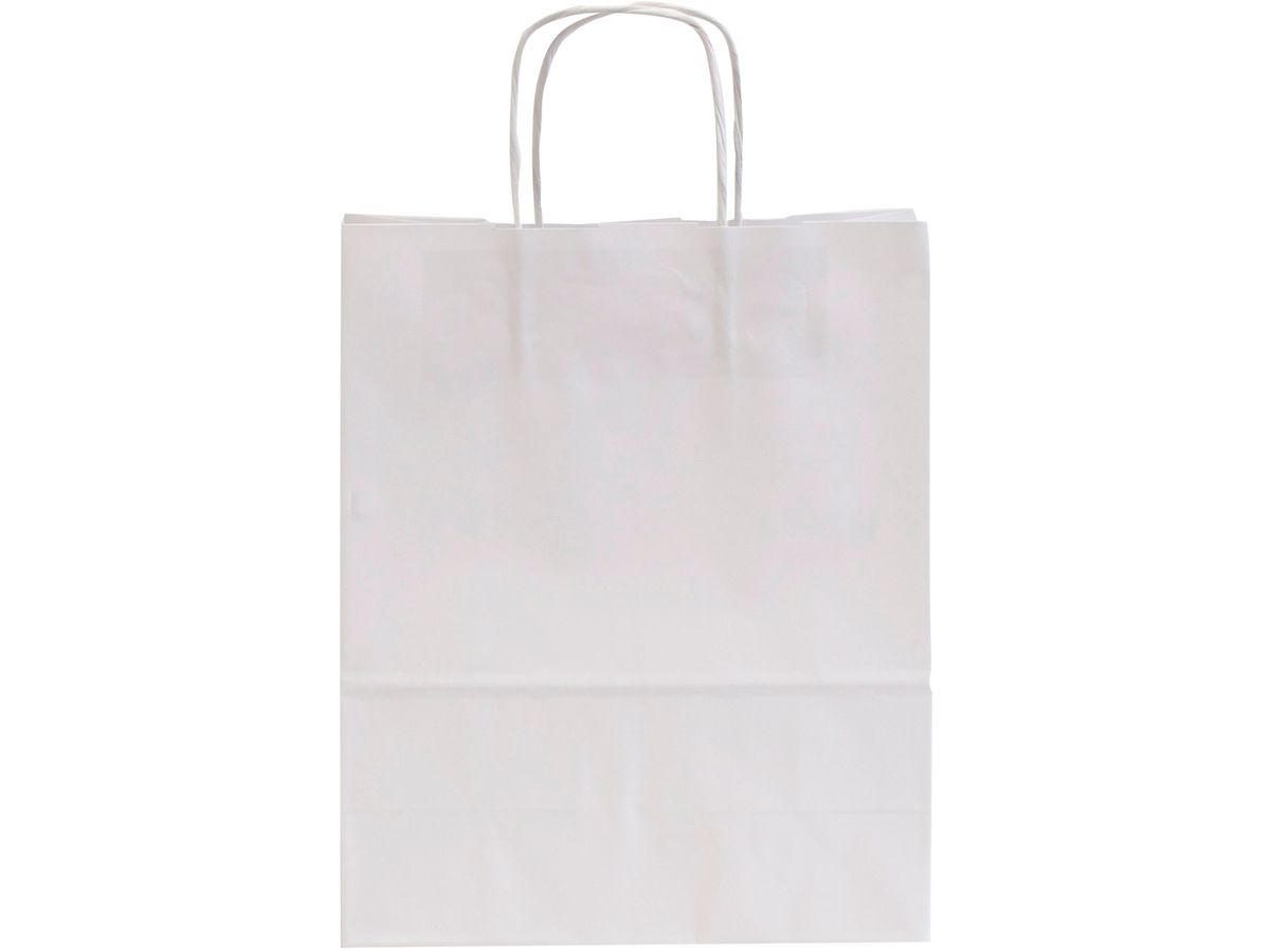 NEUTRAL Tragtaschen Allegra weiss SDS22-BIA Kraft,110g, 22x10x27cm 25 Stk. (8006715291070)